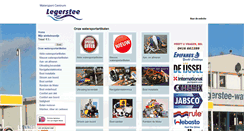Desktop Screenshot of legerstee-webshop.nl