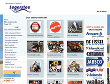 Tablet Screenshot of legerstee-webshop.nl